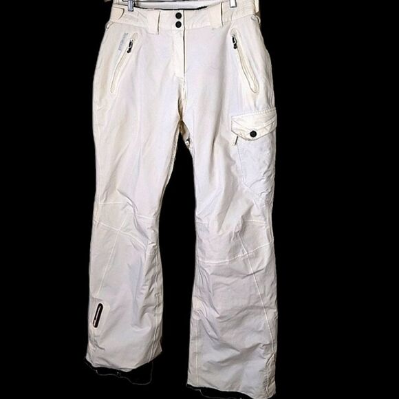 Rossignol Supernova Pro 20000 White Waterproof Insulated Downhill Ski Pants L - Picture 1 of 16
